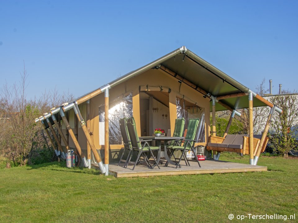 Safaritent 4p vakantiepark Mast, Camping auf Terschelling